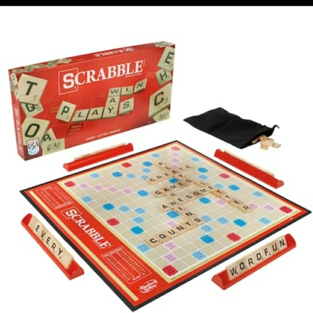 Scrabble Crossword Game by Hasbro new sealed